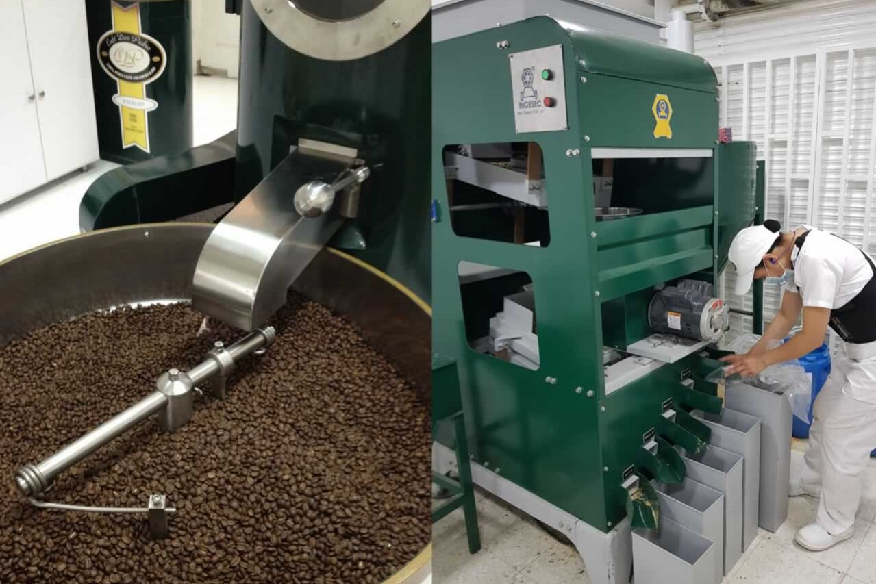 Planta de producción Café don Pedro
